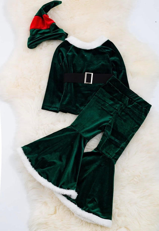 Velvet Green Suit